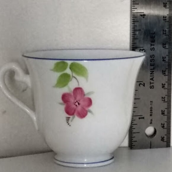 Rosina Tea Cup and Saucer Bone China Made in England - Picture 10 of 12